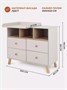 Комод пеленальный Rant Vester 100/4 Crystal beige 509620727