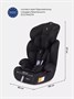 Автокресло Rant Basic Spark 1/2/3 (9-36 кг) Black 1034599712