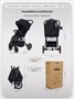 Коляска прогулочная Mowbaby Turbo 2.0 2025 Black 1275359441