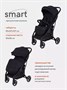 Коляска прогулочная Mowbaby Smart 2023 Black 1372535485