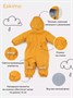 Комбинезон демисезонный Mowbaby Eskimo Yellow 815007721