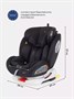 Автокресло Rant Basic Twist 0/1/2/3 (0-36 кг) Black 970126310