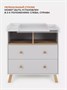 Комод пеленальный Rant Vester 80/2 Classic Grey 1669496515