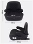 Автокресло Rant Turbo Pro Isofix 3 (22-36 кг) Black 1957499302