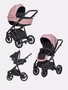 Коляска 3 в 1 Riko Brano Pro Energy pink 1224090534