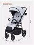 Коляска прогулочная Rant Volt Light grey 1865275004
