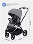 Коляска прогулочная Mowbaby Finch Grey 1287003107