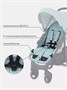 Коляска прогулочная Mowbaby Cross 2024 mint 1549220445