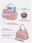 Сумка для мамы Rant Flocky cloud pink 2136827235