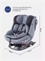 Автокресло Rant Nitro isofix 0/1/2/3 (0-36 кг) Grey/Black 2081451152