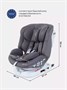 Автокресло Rant Nitro isofix 0/1/2/3 (0-36 кг) Grey 2061479355