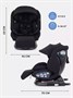 Автокресло Rant Nitro Plus isofix группа 0/1/2/3 (0-36 кг) Black 156867066