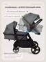 Коляска для двойни 2 в 1 Rant Basic Dualo Graphite 1176031280