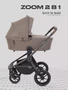 Коляска 2 в 1 Mowbaby Zoom PU Mocca 464225210