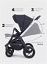 Коляска 2 в 1 Mowbaby Zoom Air Silver Black 728058874