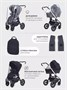 Коляска 2 в 1 Mowbaby Zoom Air Gold Black 1763156343