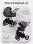 Коляска 2 в 1 Riko Basic Montana X 53 Dark grey 632738572