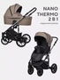 Коляска 2 в 1 Riko Nano Thermo Ecco 04 Cappucino 1798811835