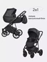Коляска 2 в 1 Riko Basic Leon 04 Black 487038615
