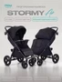 Коляска прогулочная Mowbaby Stormy Black 1616822131