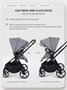 Коляска прогулочная Mowbaby Amber Grey 1502606381