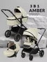 Коляска 3 в 1 Mowbaby Amber Beige 547173996