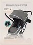 Коляска-трансформер 3 в 1 Mowbaby Jasper Silver green 1233605998