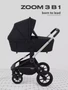 Коляска 3 в 1 Mowbaby Zoom Silver 2025 black 782692521