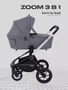 Коляска 3 в 1 Mowbaby Zoom Silver 2025 grey 266991754