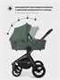Коляска 3 в 1 Mowbaby Zoom PU Forest green 1291129052