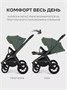 Коляска 3 в 1 Mowbaby Zoom PU Forest green 1291129052