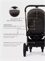 Коляска 3 в 1 Mowbaby Zoom PU Shine brown 2025188151