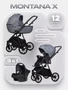 Коляска 3 в 1 Riko Basic Montana X 52 Grey 262446807