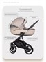 Коляска 3 в 1 Riko Basic Montana X Plus 42 Beige 543063809