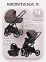 Коляска 3 в 1 Riko Basic Montana X 01 коричневый 487985230