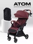 Коляска прогулочная Mowbaby Atom Cherry 1172621143