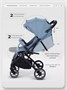 Коляска прогулочная Mowbaby Airy plus Blue 1936719556