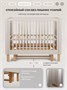 Кроватка Rant Amira маятник Beige 832394686