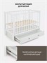 Кроватка Rant Indy Box маятник Cloud White 268604316
