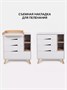 Комод пеленальный Rant Lago Pro 80/4 с органайзером Crystal beige 1929926328