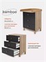 Комод пеленальный Rant Bamboo 60/3 Moon grey 1798441754
