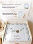 Пеленальный матрасик Rant 70x70 hello baby 874589020