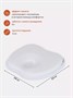 Подушка анатомическая Топотушки Memory foam (кровать/коляска) 17/2 белый 2106763794