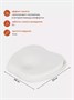 Подушка анатомическая Топотушки Memory foam (кровать/коляска) 17/1 крем 269243087