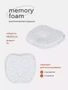 Подушка анатомическая Топотушки Memory foam (кровать/коляска) 17/5 рисунок 1760620629