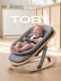 Шезлонг с адаптерами Rant Toby Grey 1638137972