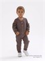 Комбинезон вязаный Rant Knitwear brown 12-164 1949636041