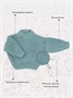 Свитер вязаный Rant Knitwear mint 1008510751