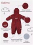 Комбинезон демисезонный Mowbaby Eskimo new Maroon 605596646