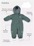 Комбинезон зимний Mowbaby Alaska new Green 1891034250